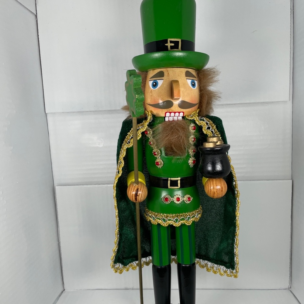 Vintage Green Nutcracker
